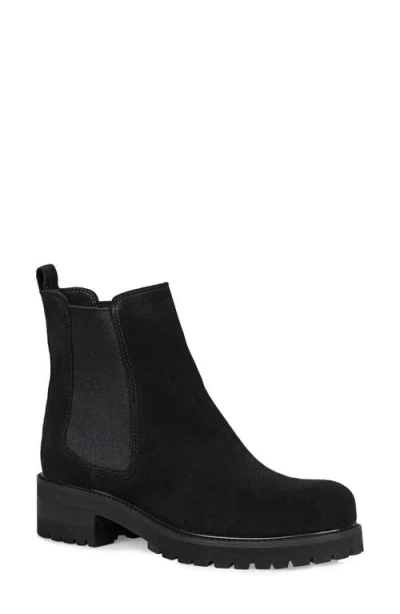 La Canadienne Connor Waterproof Suede Chelsea Boots In Black | ModeSens