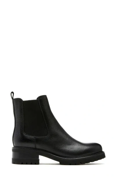 La Canadienne Smile Leather Bootie In Black