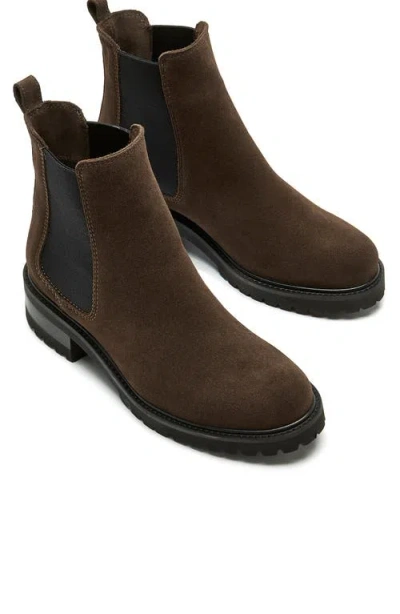 La Canadienne Paxton Waterproof Chelsea Boot In Brunette