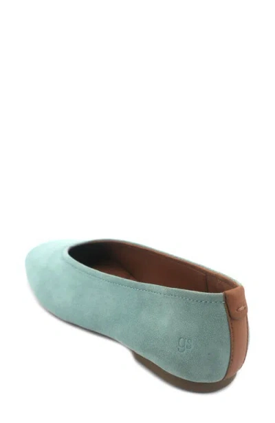 Gentle Souls Women's Willow Woven Flats In Blue