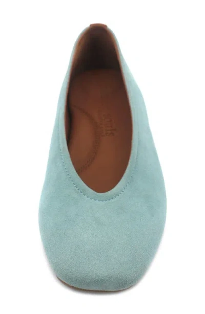 Gentle Souls Women's Willow Woven Flats In Blue