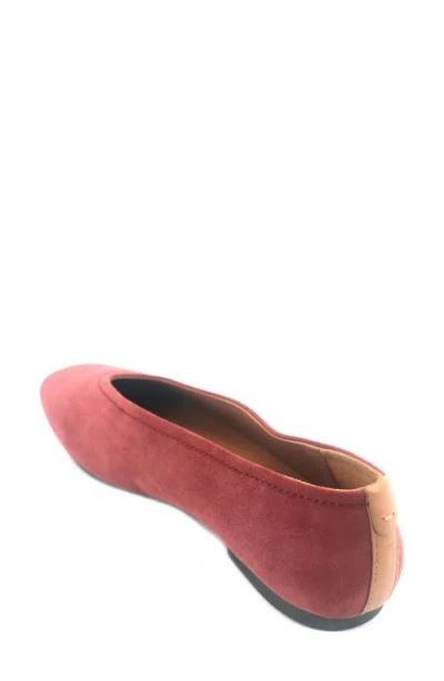 Gentle Souls Women's Willow Woven Flats In Red