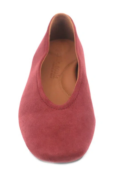 Gentle Souls Women's Willow Woven Flats In Red