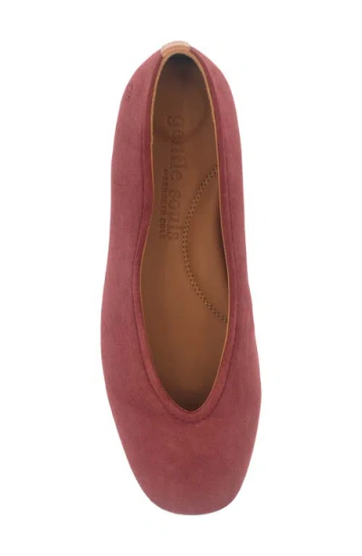 Gentle Souls Women's Willow Woven Flats In Red