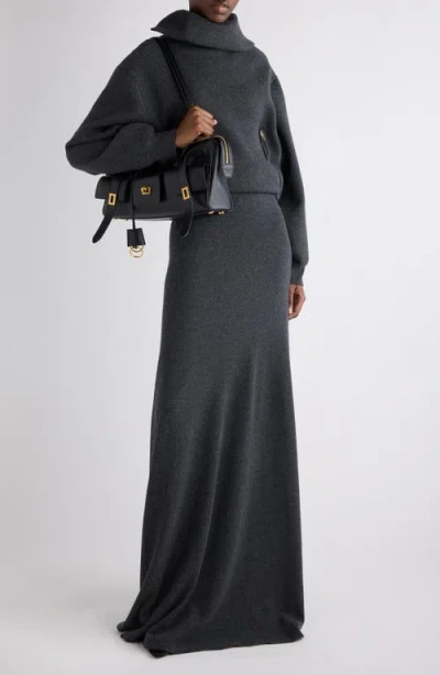 Balenciaga Back To Front Wool Sweater In Black