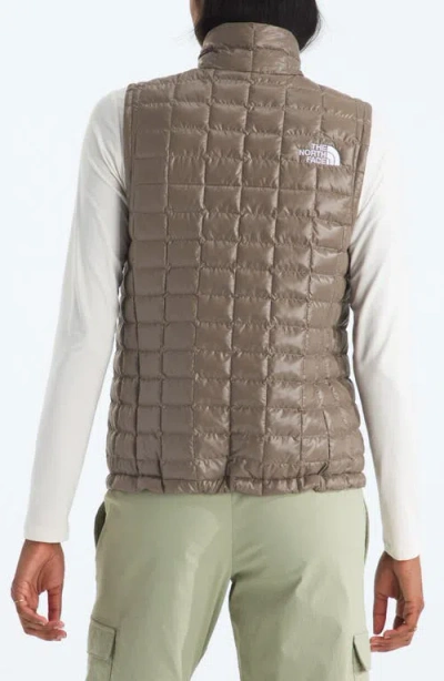The North Face Women's Thermoball Quilted Vest In Brown