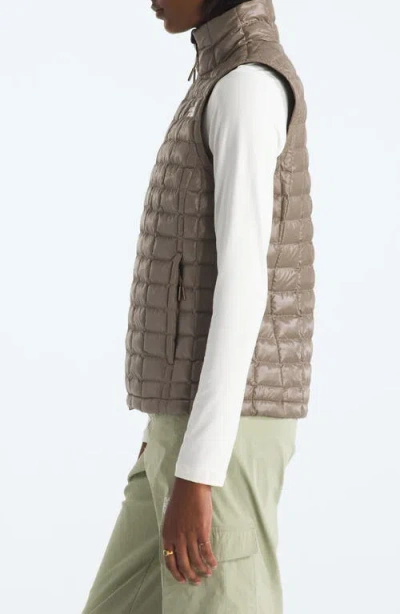 The North Face Women's Thermoball Quilted Vest In Brown