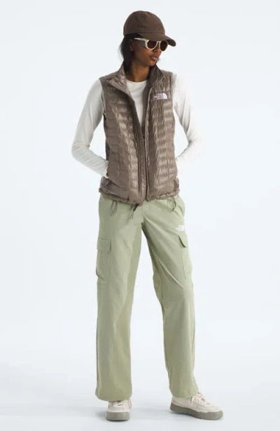 The North Face Women's Thermoball Quilted Vest In Brown