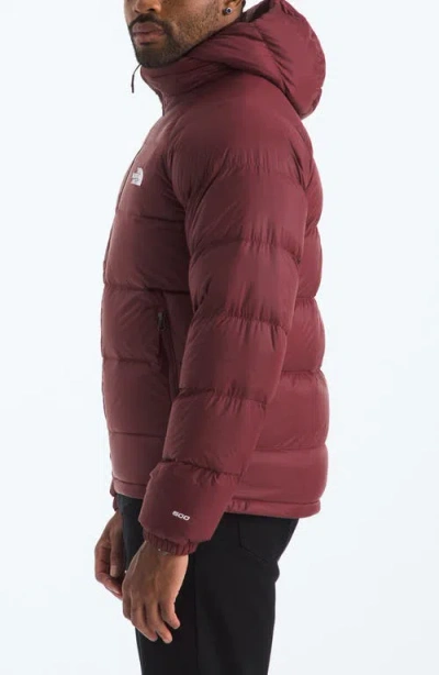 The North Face Hydrenalite Hooded Down Jacket In Red