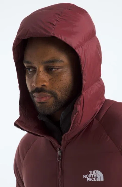 The North Face Hydrenalite Hooded Down Jacket In Red