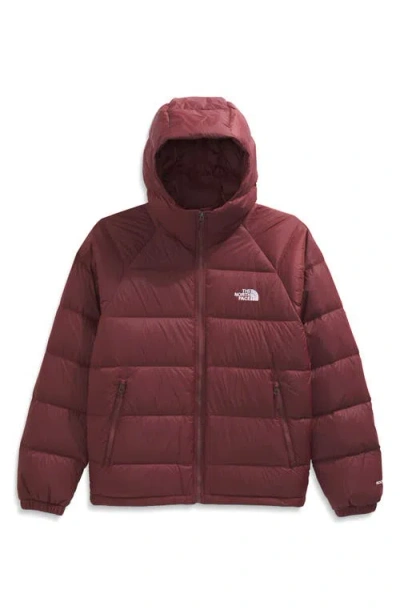 The North Face Hydrenalite Hooded Down Jacket In Red
