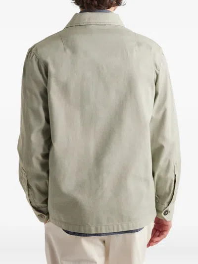 Doppiaa Buttoned-fastening Shirt Jacket In Green