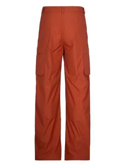 K-way R&d Pantalone 4.0 3l Tamey Orange Rusting In Orange