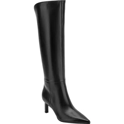 Marc Fisher Ltd Esmee Pointed Toe Knee High Boot In Black
