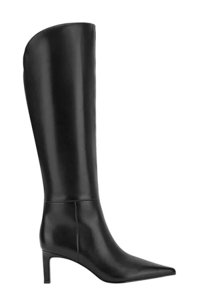 Marc Fisher Ltd Esmee Pointed Toe Knee High Boot In Black