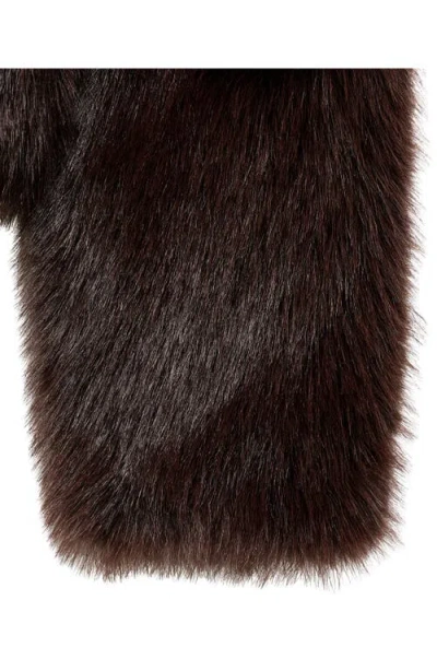Mango Women's Faux Fur Collar Jacket In Brown