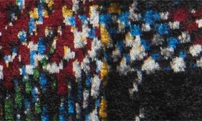 Liverpool Los Angeles Plaid Open Front Sweater Coat In Black