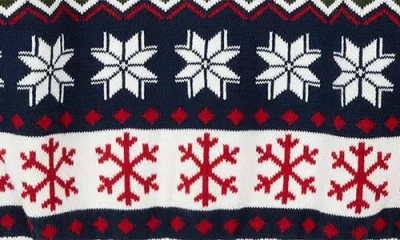 Brooks Brothers Kids' Fair Isle Cotton Crewneck Sweater In Multi