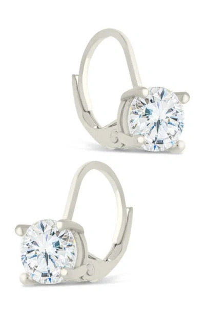 Sterling Forever Round-cut Cubic Zirconia Hoop Earrings In Multi