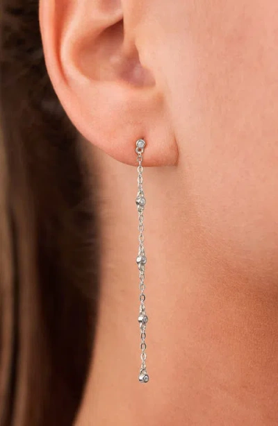 Sterling Forever Evanthe Brilliant Cubic Zirconia Drop Earrings In Multi