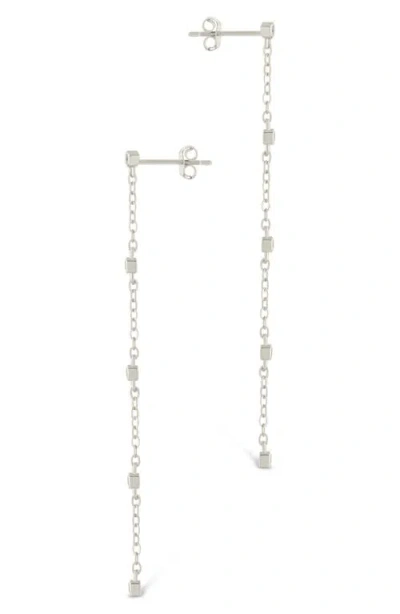 Sterling Forever Evanthe Brilliant Cubic Zirconia Drop Earrings In Multi