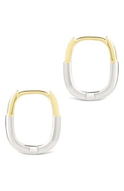 Sterling Forever Ainsleigh Micro Hoop Earrings In Gold