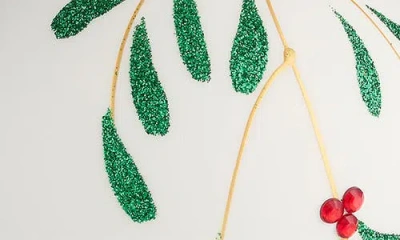 Waterford Holiday Heirlooms Mistletoe Bauble Ornament In Multi