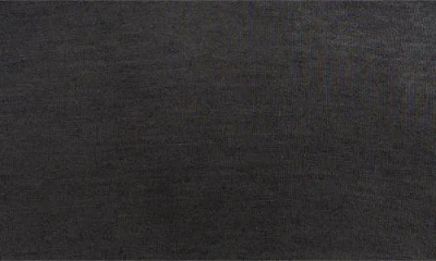 Skims Long Sleeve V-neck T-shirt In Black