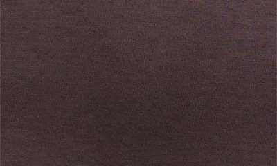 Skims Long Sleeve V-neck T-shirt In Brown