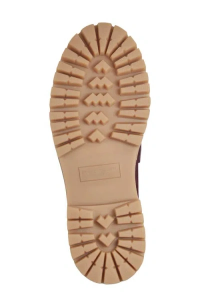 Marc Fisher Ltd Norton Lug Sole Penny Loafer In Red