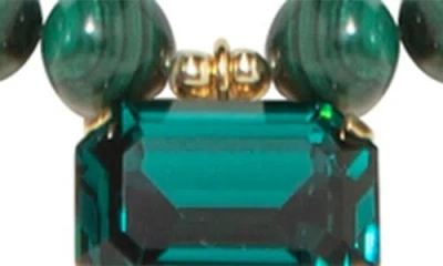 Jennifer Behr Sidonie Halskette Mit Perlen In Green