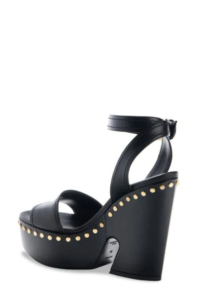 Givenchy Clog Platform Sandal In Black
