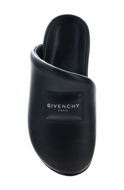 Givenchy Puffy Asymmetric Mule In Black