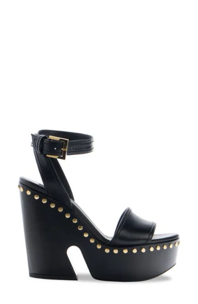 Givenchy Clog Platform Sandal In Black