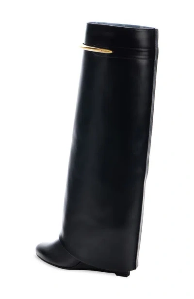 Givenchy Leather Knee-high Boots In Black