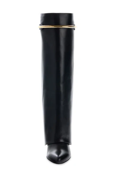 Givenchy Leather Knee-high Boots In Black