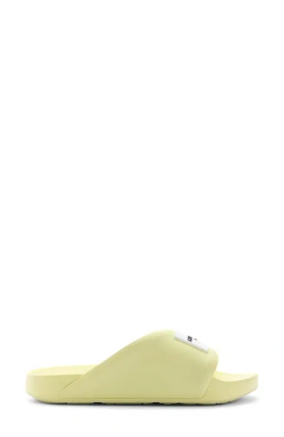 Givenchy Logo Label Slide Sandals In Green