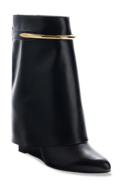 Givenchy Shark Ankle Boot In Black