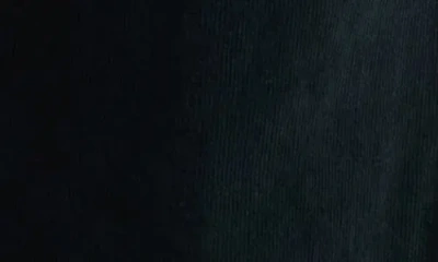 Warp & Weft Warp+weft Nce High Waist Wide Leg Corduroy Jeans In Black