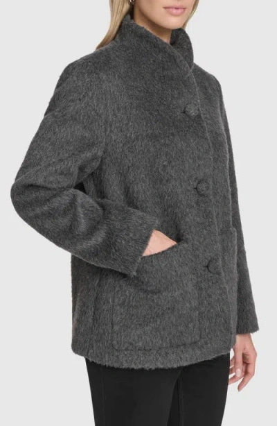 Andrew Marc Wool-blend Piper Jacket In Gray