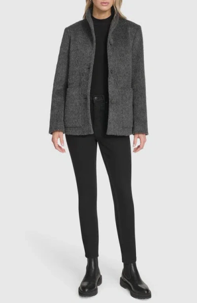 Andrew Marc Wool-blend Piper Jacket In Gray