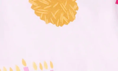 Angel Dear Hanukkah Convertible Zip Footie In Pink