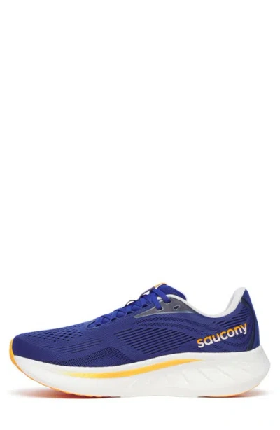 Saucony Ride 18 Running Shoe In Blue