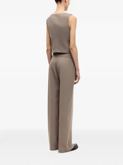 Samsoe & Samsoe Samsoe Samsoe Trousers Salaney In Gray