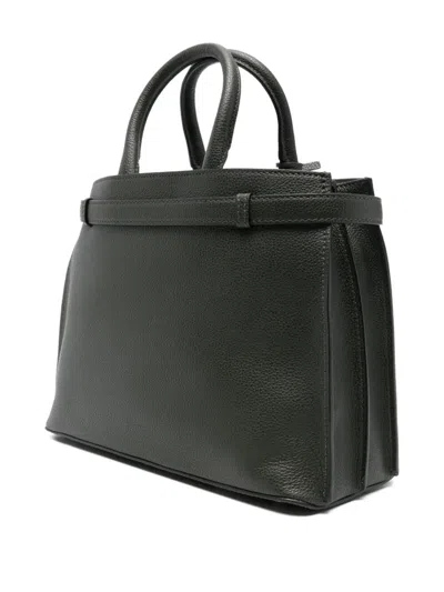 Lancel Medium Carryall Detachable Strap In Green