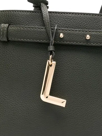 Lancel Medium Carryall Detachable Strap In Green