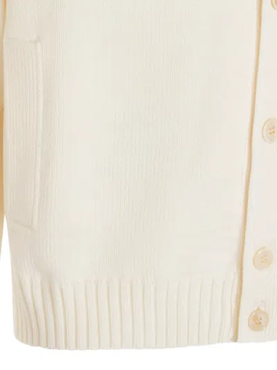 Zanone Minimalist Knit Sweater With Timeless Silhouette In Neutral