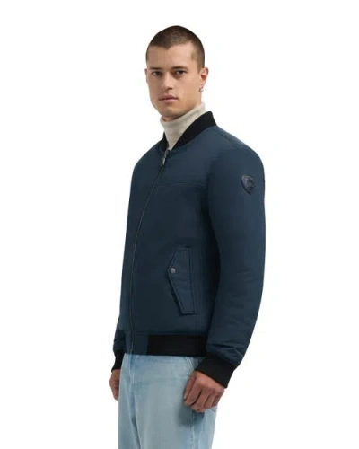 Pajar Aries Reversible Lightweight Bomber Jacket In Blue