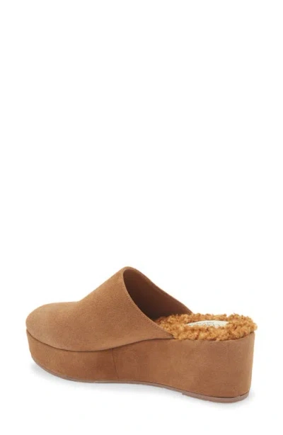 Cordani Camryn Platform Wedge Mule In Brown