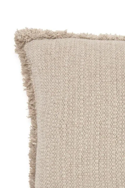 Lorena Canals Handloom Rectangular Cushion In Nude